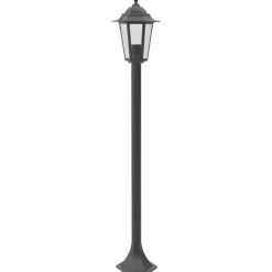 vidaXL Lampe de jardin à piquet 6 pcs E27 110 cm Aluminium