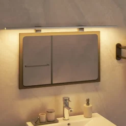 vidaXL Lampe de miroir à LED 13 W Blanc chaud 80 cm 3000 K
