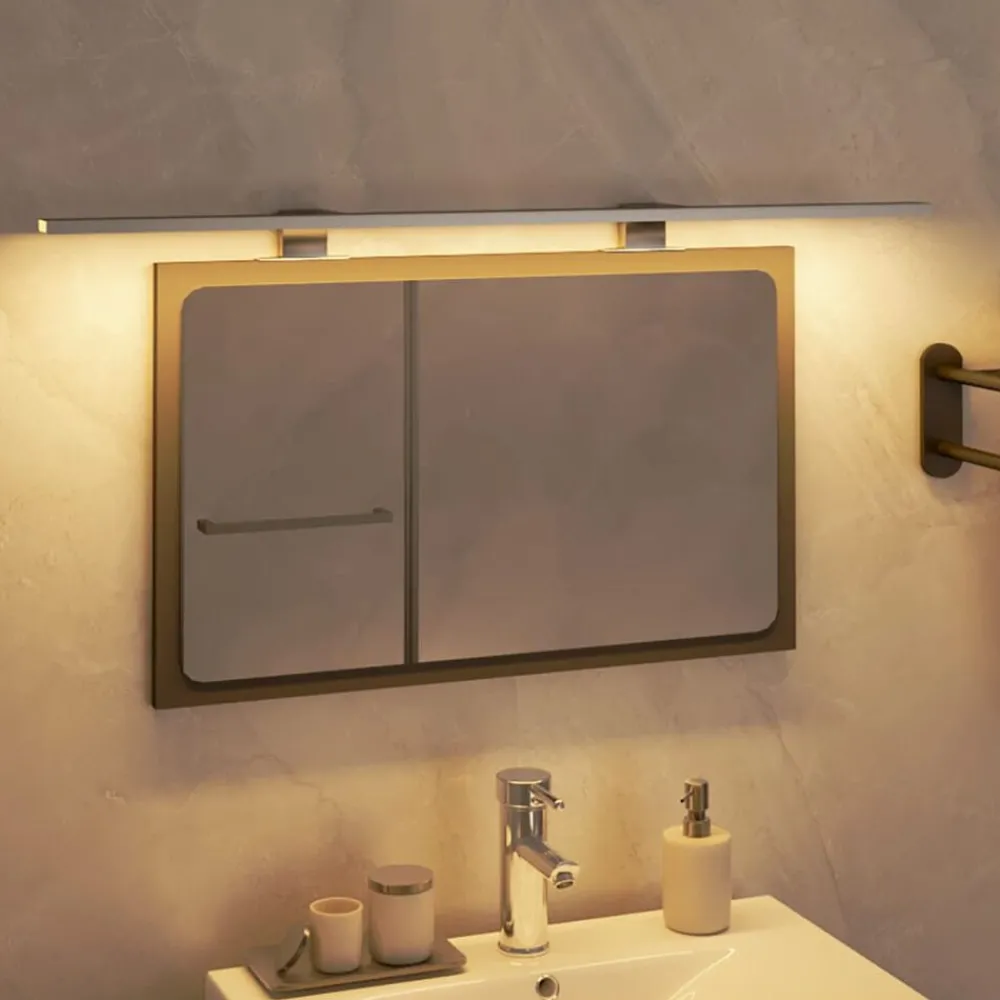 vidaXL Lampe de miroir à LED 13 W Blanc chaud 80 cm 3000 K