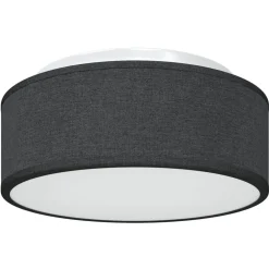 vidaXL Lampe de plafond 30 x 30 x 13,5 cm tissu