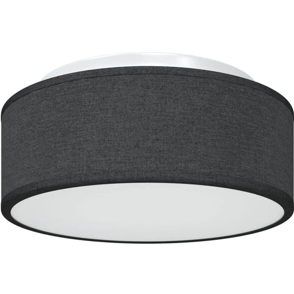 vidaXL Lampe de plafond 30 x 30 x 13,5 cm tissu