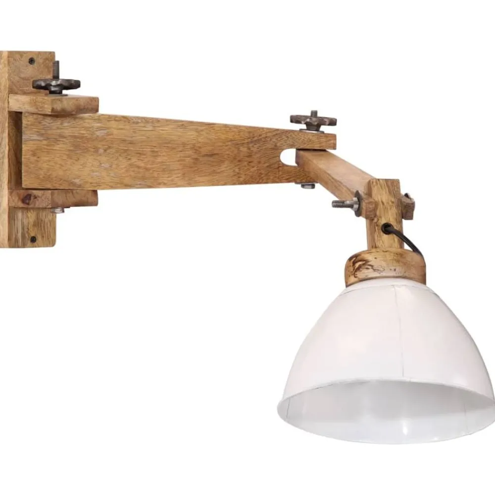 Luminaires-vidaXL Lampe murale 25 W E27 Blanc
