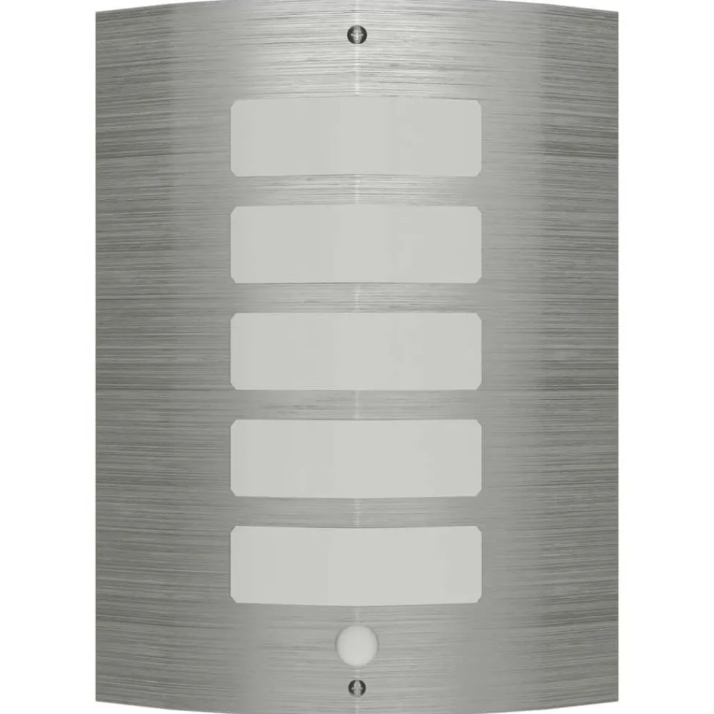 vidaXL Lampe murale avec capteur de mouvement Acier inoxydable