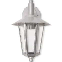 vidaXL Lampe murale extérieure Acier inoxydable