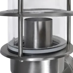 Luminaires-vidaXL Lampe murale LED de patio Acier inoxydable