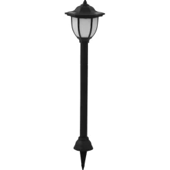 Luminaires-vidaXL Lampe solaire à LED d'extérieur 3 pcs Noir