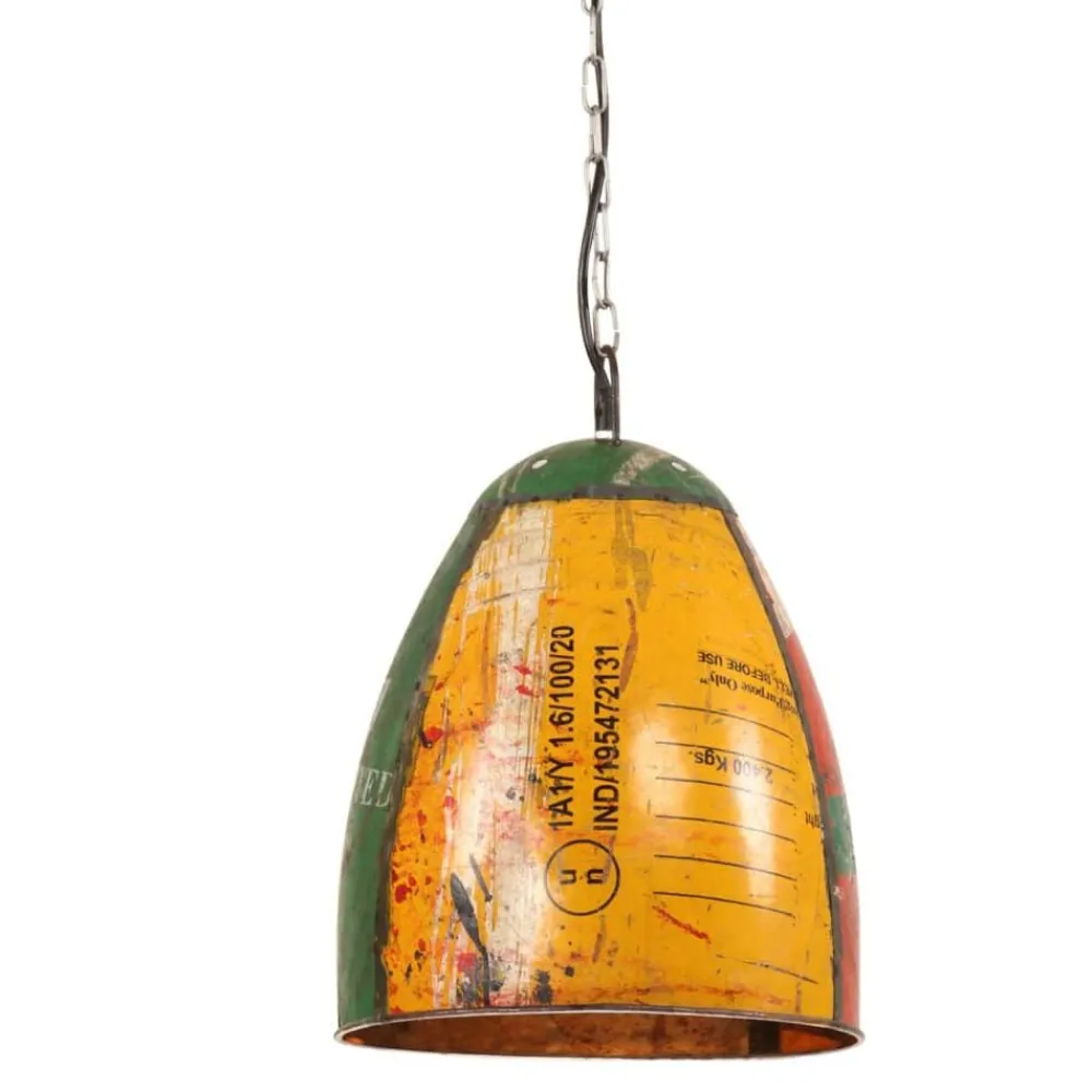 vidaXL Lampe suspendue industrielle 25 W Ronde 32 cm E27