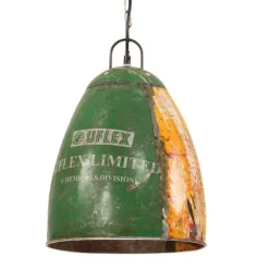 vidaXL Lampe suspendue industrielle 25 W Ronde 32 cm E27