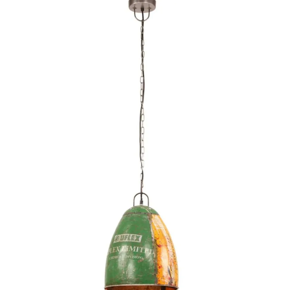 vidaXL Lampe suspendue industrielle 25 W Ronde 32 cm E27