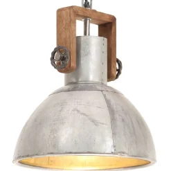 vidaXL Lampe suspendue industrielle 25 W é Rond 30 cm E27