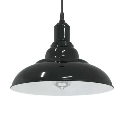 vidaXL Lampe suspendue réglable hauteur E27 Ø 31cm métal