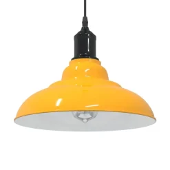 vidaXL Lampe suspendue réglable hauteur E27 Ø31cm métal