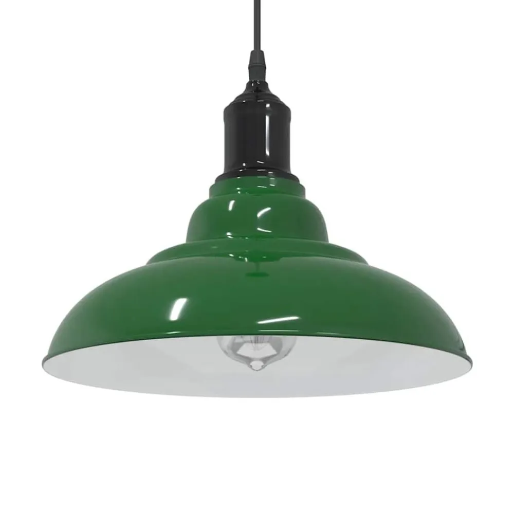 vidaXL Lampe suspendue réglable hauteur E27 Ø 31cm métal