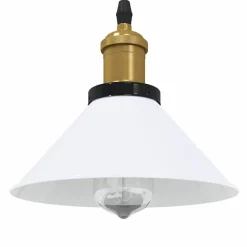 vidaXL Lampe suspendue réglable hauteur E27 Ø22cm métal