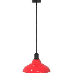 vidaXL Lampe suspendue réglable hauteur E27 Ø31cm métal