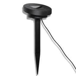 Luminaires-vidaXL Lampes de jardin LED solaires 3 pcs avec piquet de sol