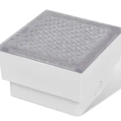 vidaXL Lampes enterrées à LED 2 pcs 100x100x68 mm