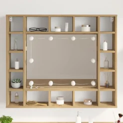 Luminaires-vidaXL Lampes miroir Blanc 4,5 x 4,5 x 4,7 cm Plastique