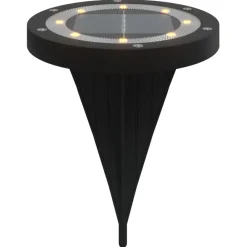 Luminaires-vidaXL Lampes solaires de sol et piquets de sol extérieur 12 pcs