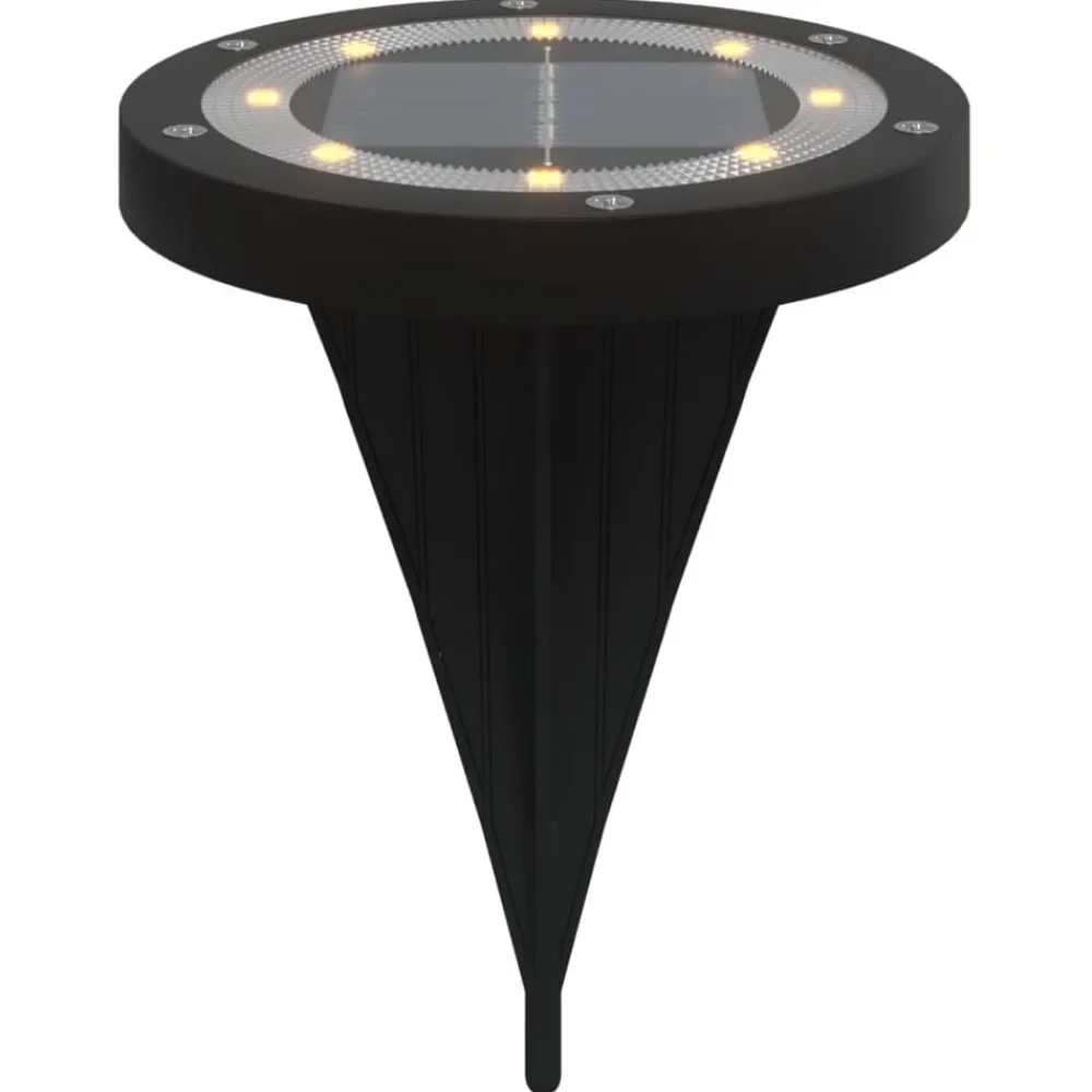 Luminaires-vidaXL Lampes solaires de sol et piquets de sol extérieur 12 pcs