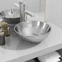 vidaXL Lavabo 32,5 x 14 cm Céramique é