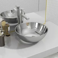 vidaXL Lavabo 28 x 10 cm Céramique é