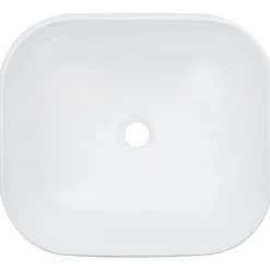 Plomberie-vidaXL Lavabo 44,5 x 39,5 x 14,5 cm Céramique Blanc