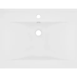 vidaXL Lavabo avec trou de robinet 60x46 cm Céramique
