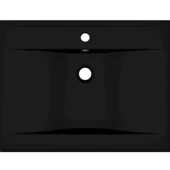 vidaXL Lavabo avec trou de robinet 60x46 cm Céramique