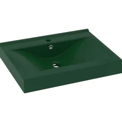 vidaXL Lavabo avec trou de robinet 60x46 cm Céramique