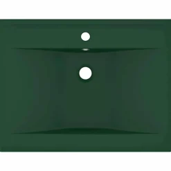 vidaXL Lavabo avec trou de robinet 60x46 cm Céramique
