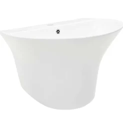 vidaXL Lavabo Blanc 56 x 48 x 42 cm Céramique Émaillée
