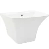 vidaXL Lavabo Blanc 53 x 44 x 37 cm Céramique Émaillée