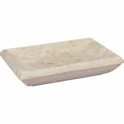 Plomberie-vidaXL Lavabo Crème 50x35x10 cm Marbre Crème