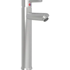 Plomberie-vidaXL Lavabo de bain avec robinet et drain à poussoir Verre trempé