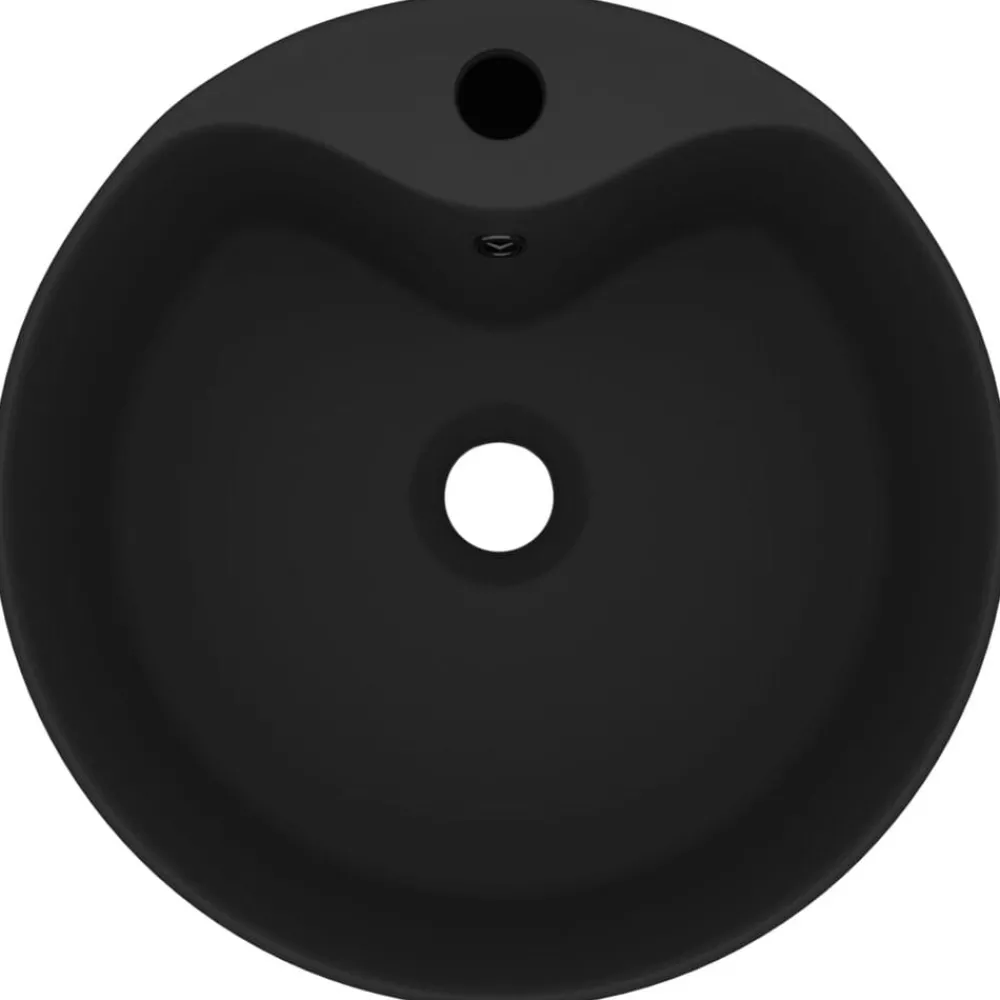 vidaXL Lavabo de luxe avec trop-plein 36x13 cm Céramique