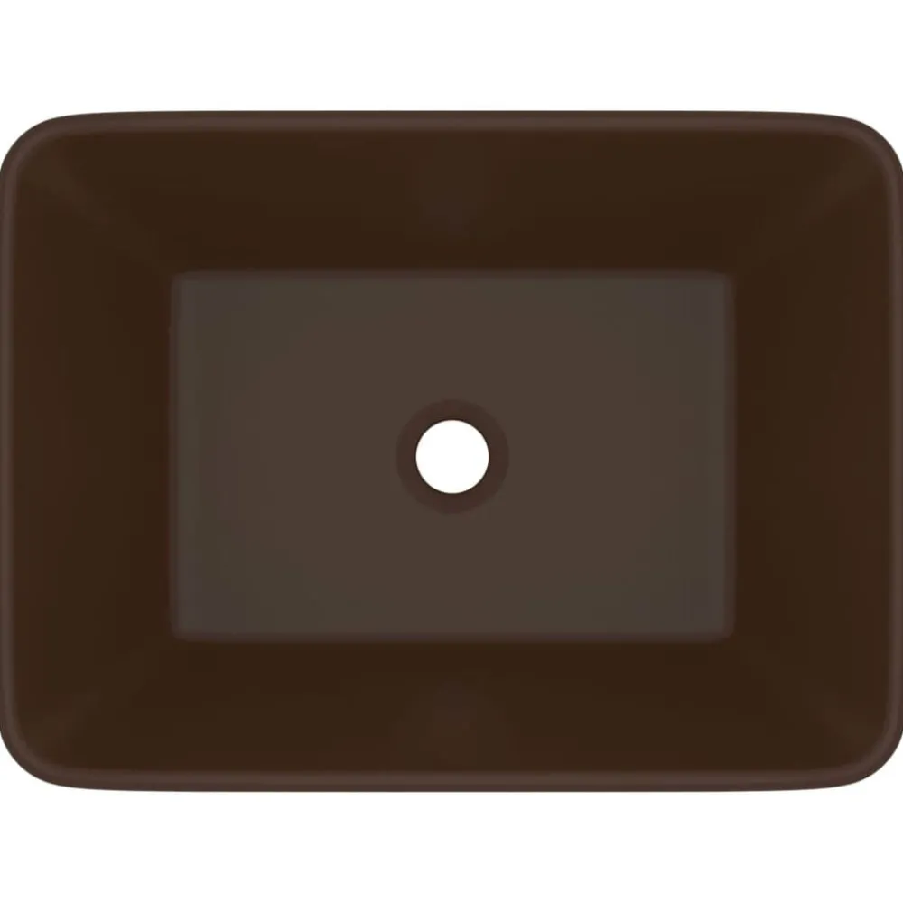vidaXL Lavabo de luxe 41x30x12 cm Céramique