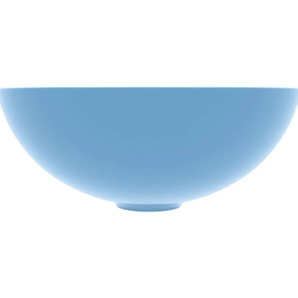 vidaXL Lavabo de salle de bain Céramique Rond