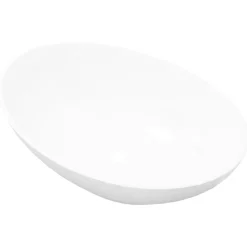 vidaXL Lavabo en forme ovale Céramique 40 x 33 cm