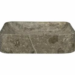 vidaXL Lavabo 40x40x10 cm Marbre