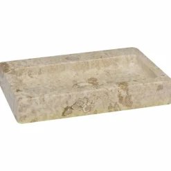 Plomberie-vidaXL Lavabo mural crème 38x24x6,5 cm marbre Crème