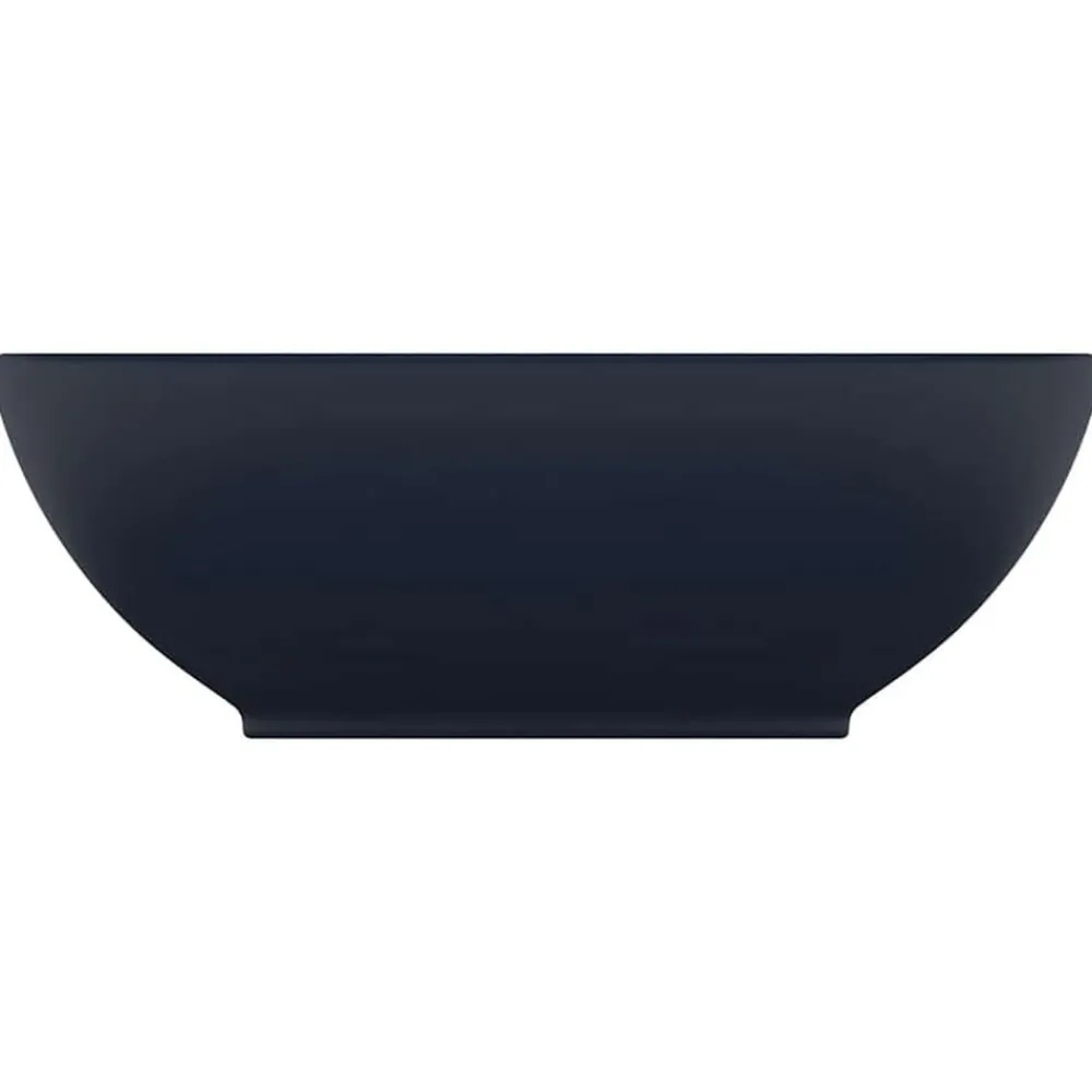 vidaXL Lavabo ovale de luxe 40x33 cm Céramique
