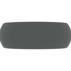 vidaXL Lavabo rond de luxe 40x15 cm Céramique