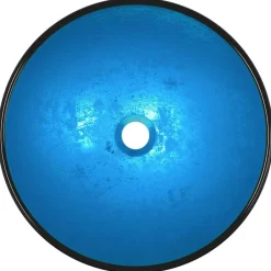 vidaXL Lavabo Verre trempé 42x14 cm