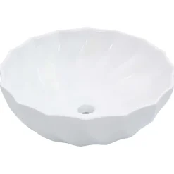 vidaXL Lavabo 46x17 cm Céramique
