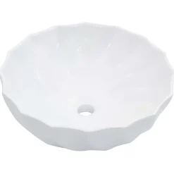 vidaXL Lavabo 46x17 cm Céramique