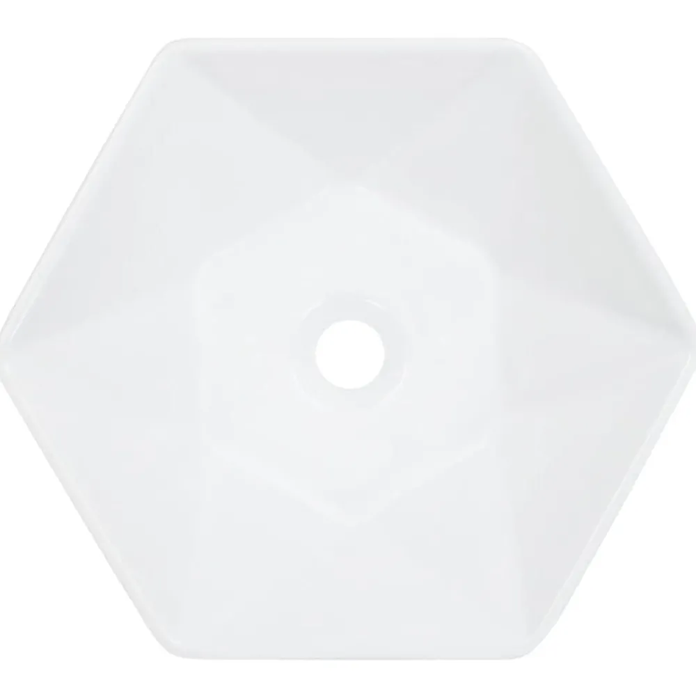 Plomberie-vidaXL Lavabo 41x36,5x12 cm Céramique Blanc