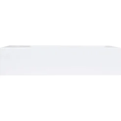 vidaXL Lavabo 400x220x90 mm SMC Blanc