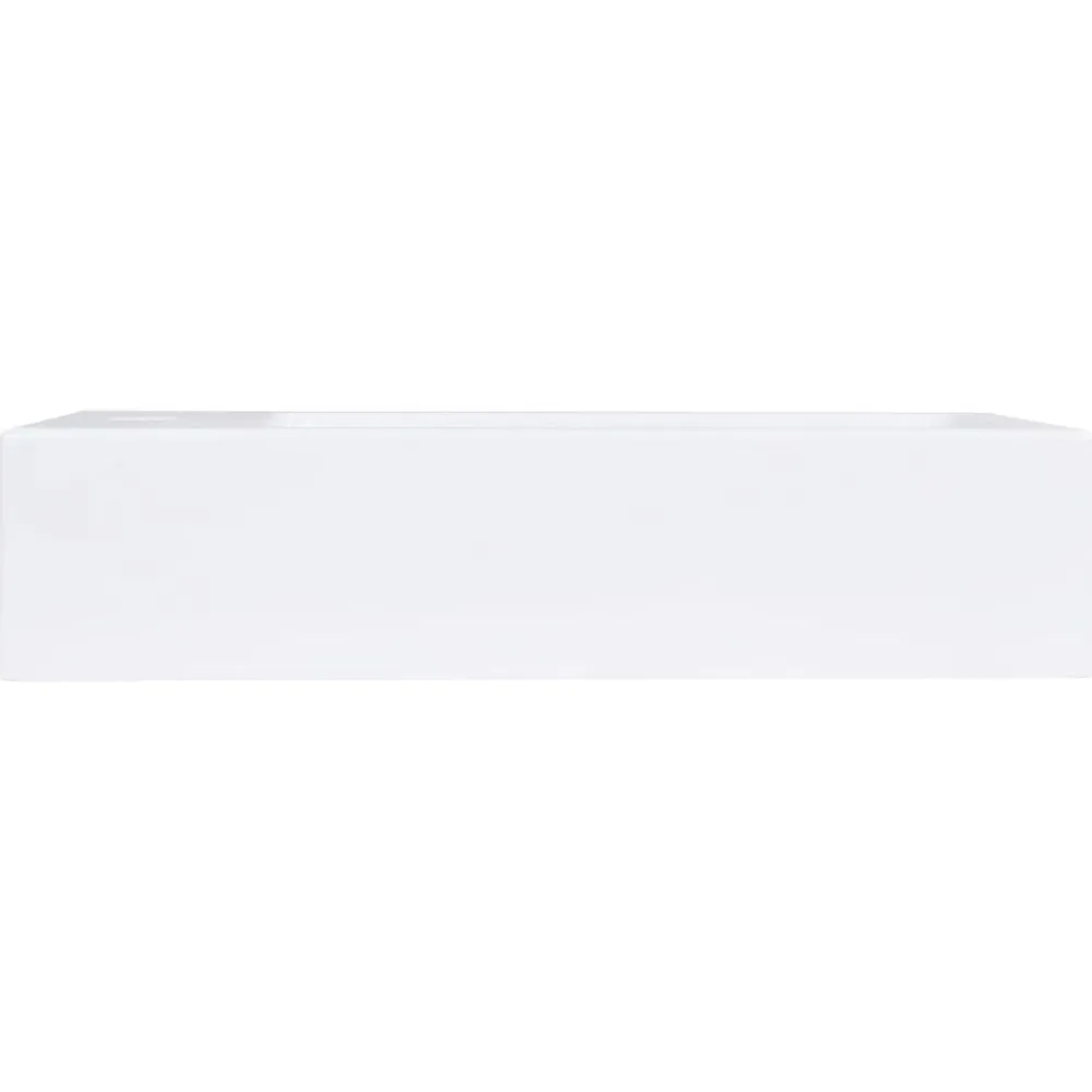 vidaXL Lavabo 400x220x90 mm SMC Blanc