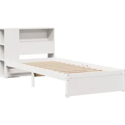vidaXL Lit bibliothèque sans matelas 75x190cm bois de pin massif